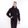 Sweatshirt with the basis of men, the color is black, size 56
