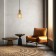 Suspended lamp 1x40W E27, size 11x11x181.5 cm