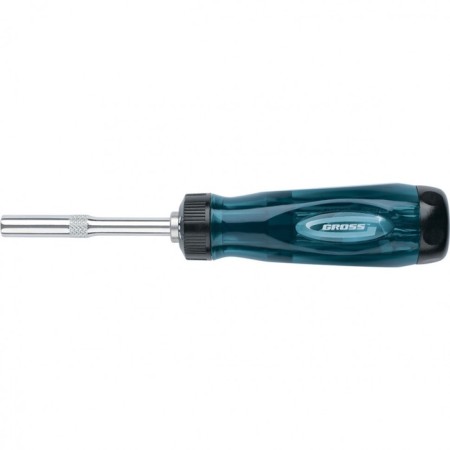 The reverse screwdriver with the extension cord GROSS 11603, ratchet 72 tooth, steel S2, 12 pcs-2