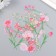Set of stickers "Flowers. Pink blush" 30 pcs 8.5x11 cm