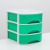 Mini-code 3-section "Minobox-3", color mix