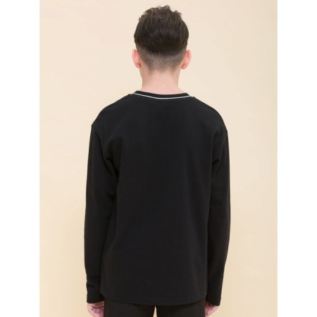 Jumper for boys, height 140 cm, black color-2
