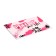 Lowed A6 Planning, with opened sheets, 50 sheets, gluing, soft cover, Pink Style