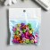 Beads for creativity plastic "Smails" bright set 20 grams 0.6x1x1 cm