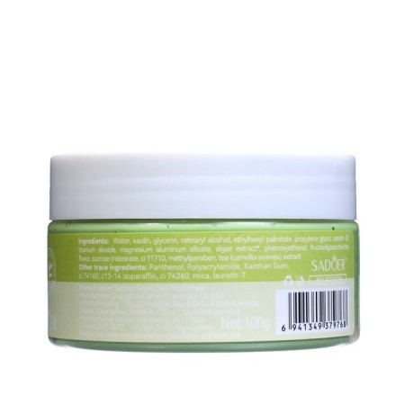 Clay Mask "Green Tea" from acne, acne and acne, 120 g-1