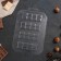 Form for chocolate and sweets plastic "Bank 2 × 4", the color is transparent