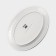 Porcelain oval Wilmax "Julia Vysotskaya", 36 × 25.5 cm, white color