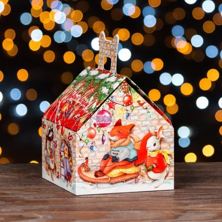 Gift box "Lesnaya House Big", 16 x 14 x 15.5 cm set 5 pcs-3