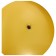 Ball for rhythmic gymnastics "metallic", d = 15 cm, yellow color