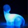 Night Plastic "Dinosaurus" 1 diode 14x9.5x12 Risalux