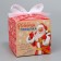 Folding box "New Year's package", 12 x 12 x 12 cm, New Year