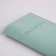 Cover for passport, mint color