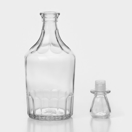 Glass set for Caesar drinks, 7 items: Capherine 500 ml, piles 50 ml, gift packaging-2