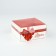 Box for confectionery with a plastic lid "Congratulations", 12 x 6 x 11.5 cm