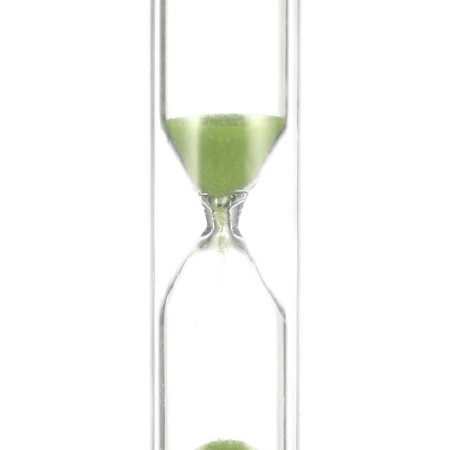 Sanding clock "Lambo", 1 minute, 9 x 2.5 cm, green-1