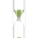 Sanding clock "Lambo", 1 minute, 9 x 2.5 cm, green