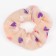 Hair elastic band "hearts", pink with sparkles, 11 cm, Minnie Mouse