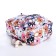 School backpack from textiles on a zipper, 3 pockets, pencil case, color colorful color