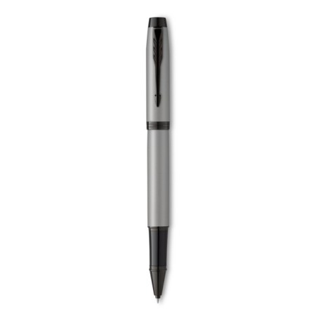 Parker Im Achromatic Grey BT Handle-Roller Handle BT Corps made of stainless steel, gray matte, black ink-3