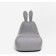 Milk-Milk chair, size 80x90 cm Rogozhka, gray color