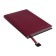 The diary is low, the A6+format, 116 sheets, cage, burgundy light, tonir. cut
