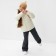 Children's jacket KAFTAN p. 34 (122-128 cm), milk