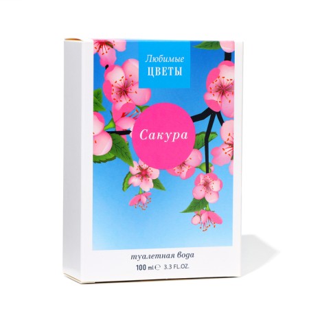 Women's toilet water "Favorite flowers" Sakura, 100 ml (based on Moon Sparkle (Escada)-2