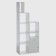 Rabbage No. 4 Dice Cube 4 sections, 360x320x1395, white