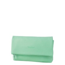 Messenger bag, valve department, mint color, adjustable belt 15x27x7cm