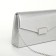Female bag on a magnet, silver color