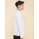Jumper for boys, height 128 cm, milk color