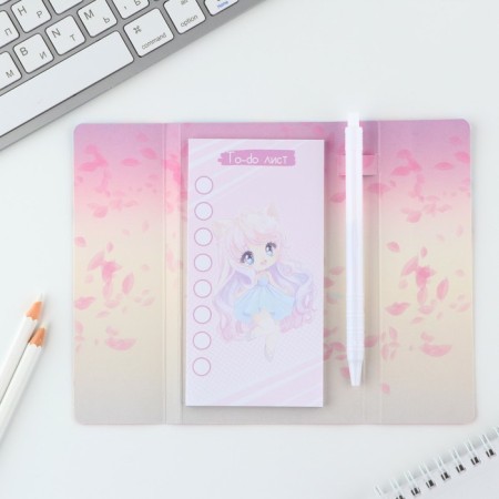 ANime set, planing styles 30 liters, plastic pen-2
