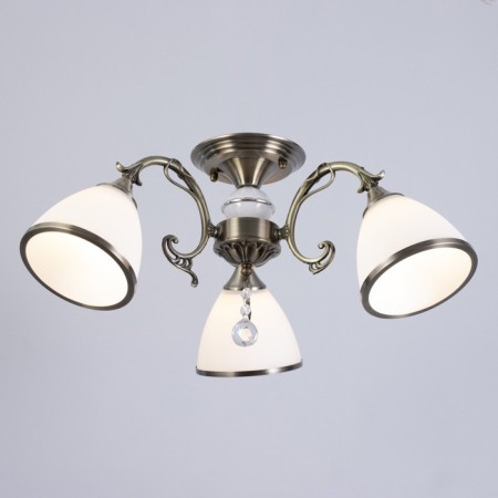 Diego chandelier 3XE27 40W bronze 50x50x28cm-1
