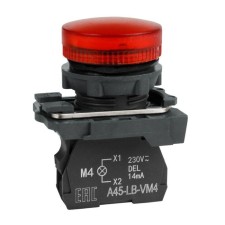 Лампа сигнальная OptiSignal КЭАЗ, 24 В, красный