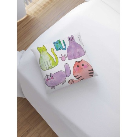 Pillowess decorative "tail cats", on a zipper, size 45x45 cm-1