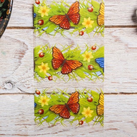 Thermonacles for 7 butterflies, 7.3 x 34.2 cm-2
