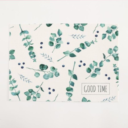 Eucalyptus cloth napkin on the table-1