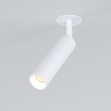 Lamp ceiling Elektrostandard, Diffe LED 8 W, 39x39x200 mm, IP20, white color