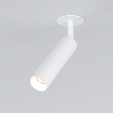 Lamp ceiling Elektrostandard, Diffe LED 8 W, 39x39x200 mm, IP20, white color