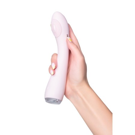 SHIO-PRO vibrator SHIO Silicone, 21 cm, pink color-14