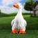 Garden figure "Goose" 23x14x30cm