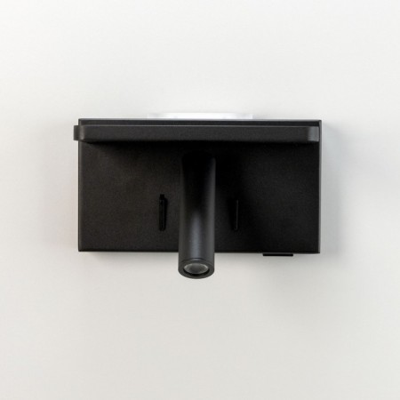 Sconces with the Citilux "Descart" CL704371 18.5x10 cm, 2x3W, LED, Black Color Black-7