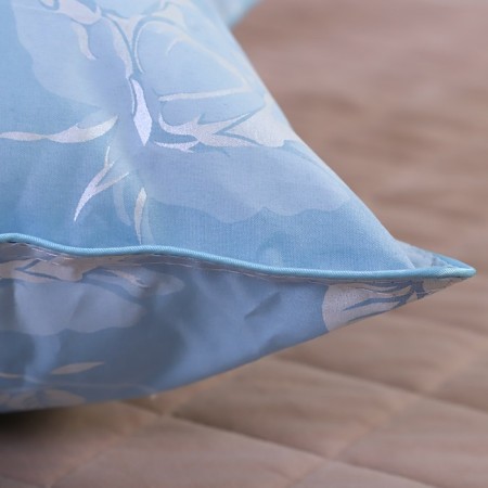 Flying pillow fluff, mix, size 48x68 cm, swan fluff, tick, polyester 100%-5