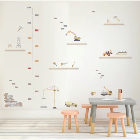 Sticker Interior Color Rostomomer "Construction Pact" 50x70 cm-2