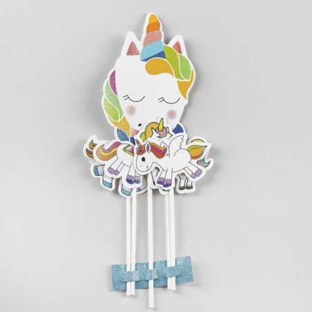 Set for decorating the Cake "Unicorn", 5 pcs.-1