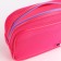 Cosmetic bag Dor mesh, 22*6.5*14, lightning department, raspberry