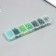 Acrylic beads "Green Mix" 8,10.15 mm, (300 +/- 4pcs)