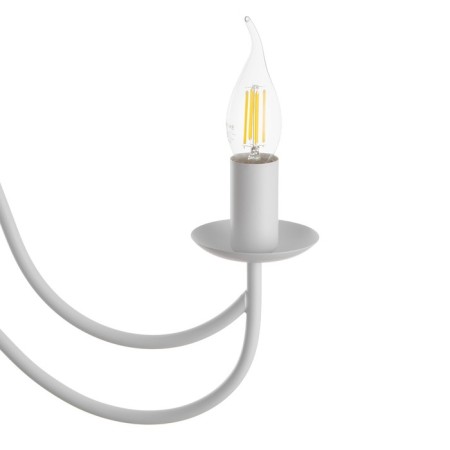 Jil chandelier 8xe14 40w is white 75x75x42-100 cm Bayerlux-5