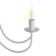 Jil chandelier 8xe14 40w is white 75x75x42-100 cm Bayerlux