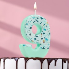 Candle for the Mosaika cake, number 